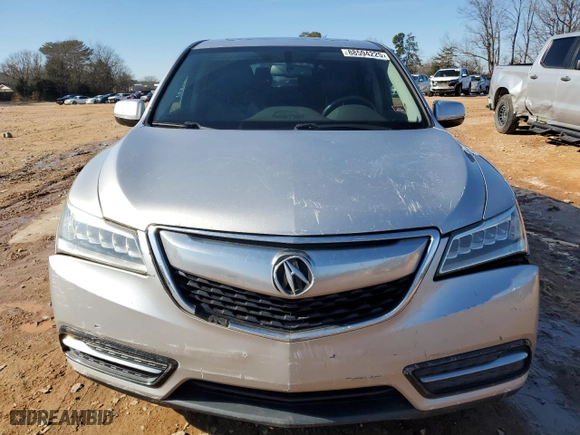 2015 Acura MDX with VIN 5FRYD3H2XFB007206, listed as a Copart auction lot 88594225 with 137,537 mi miles and Salvage Title. Bid and sale history available at carsss.com. Image 5.
