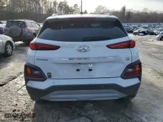 2018 Hyundai Kona Limited with VIN KM8K3CA59JU168320, listed as a Copart auction lot 45940545 with 95,471 mi miles and Salvage Title. Bid and sale history available at carsss.com. Image 6.