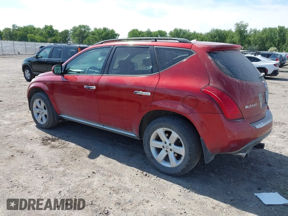 2006 Nissan Murano SL с VIN JN8AZ08T56W421845, выставлен на аукционе IAAI как лот 42431126 с пробегом 186 045 миль миль и . История ставок и продаж доступна на DreamBid. Изображение 3.