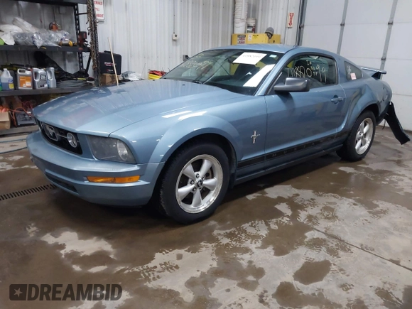 2007 Ford Mustang Deluxe with VIN 1ZVFT80N175343082, listed as a IAAI auction lot 41882099 with 16,629 mi miles and . Bid and sale history available at DreamBid. Image 17.