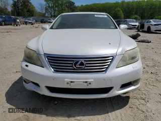 2010 Lexus LS 460 with VIN JTHBL5EF6A5099663, listed as a Copart auction lot 53441535 with Not provided miles and Salvage title. Bid and sale history available at DreamBid. Image 5.