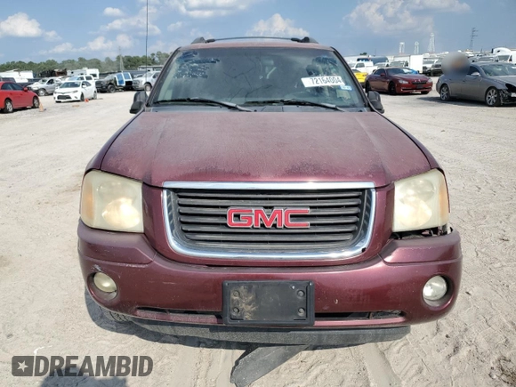 2003 GMC Envoy XL SLT with VIN 1GKES16S836223486, listed as a Copart auction lot 72164004 with 255,540 mi miles and Salvage Title. Bid and sale history available at carsss.com. Image 5.