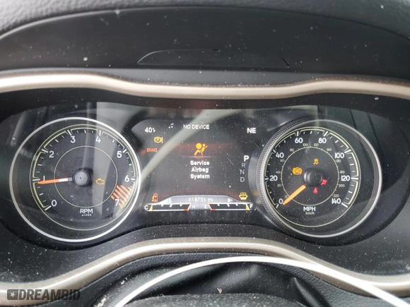 2015 Jeep Cherokee Limited with VIN 1C4PJMDB0FW565790, listed as a Copart auction lot 88109505 with 118,751 mi miles and Salvage Title. Bid and sale history available at carsss.com. Image 9.