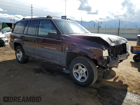 1997 Jeep Grand Cherokee Laredo with VIN 1J4GZ58S1VC747713, listed as a Copart auction lot 55290275 with 159,846 mi miles and Salvage title. Bid and sale history available at DreamBid. Image 4.