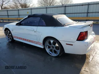 2000 Ford Mustang with VIN 1FAFP4447YF165830, listed as a Copart auction lot 48740405 with 217,792 mi miles and Salvage Title. Bid and sale history available at carsss.com. Image 2.