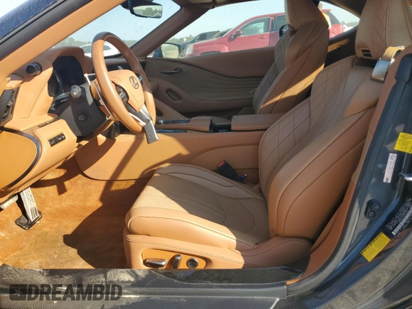 2021 Lexus LC 500h с VIN JTHKPAAY6MA100231, выставлен на аукционе Copart как лот 74352884 с пробегом 8 539 миль миль и Списание • Salvage title. История ставок и продаж доступна на DreamBid. Изображение 7.