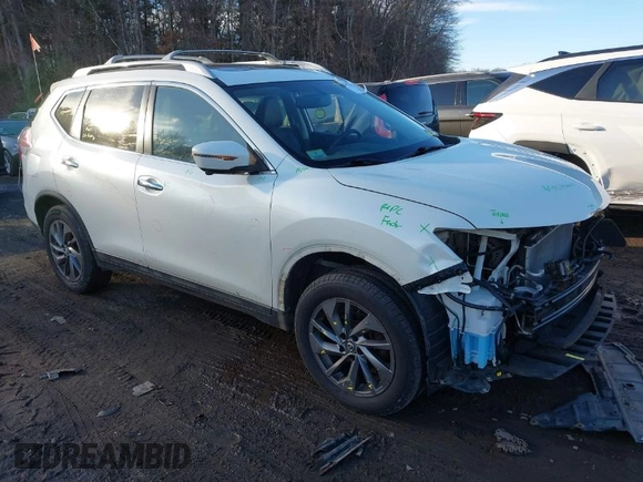 2016 Nissan Rogue SL with VIN 5N1AT2MV6GC878310, listed as a IAAI auction lot 41413672 with 114,553 mi miles and . Bid and sale history available at DreamBid. Image 1.