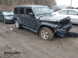 2023 Jeep Wrangler Sport with VIN 1C4HJXDN5PW522855, listed as a IAAI auction lot 41516522 with 49,607 mi miles and . Bid and sale history available at DreamBid. Image 1.