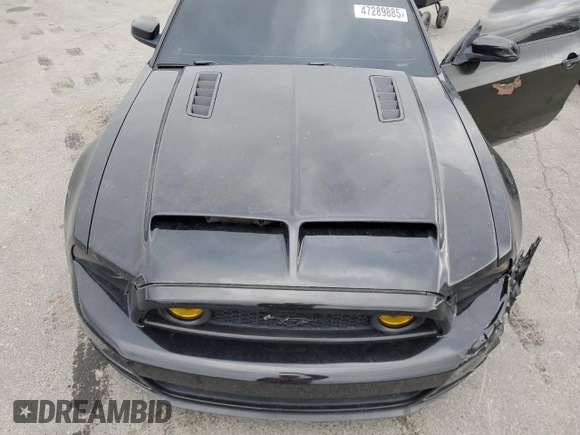 2013 Ford Mustang GT with VIN 1ZVBP8CF4D5208651, listed as a Copart auction lot 47289885 with 85,250 mi miles and Salvage Title. Bid and sale history available at carsss.com. Image 11.
