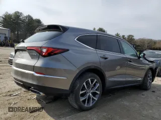 2023 Acura MDX w/Technology Package with VIN 5J8YD9H48PL000079, listed as a Copart auction lot 47848185 with 0 mi miles and Salvage Title. Bid and sale history available at carsss.com. Image 3.