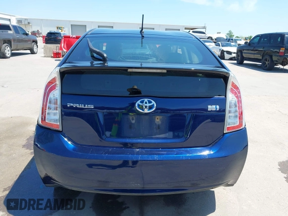 2012 Toyota Prius One with VIN JTDKN3DU2C1559380, listed as a IAAI auction lot 42041076 with 222,740 mi miles. Bid and sale history available at carsss.com. Image 16.