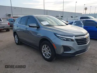 2023 Chevrolet Equinox LT with VIN 3GNAXKEG7PS213930, listed as a IAAI auction lot 42158177 with 41,664 mi miles and . Bid and sale history available at carsss.com. Image 1.