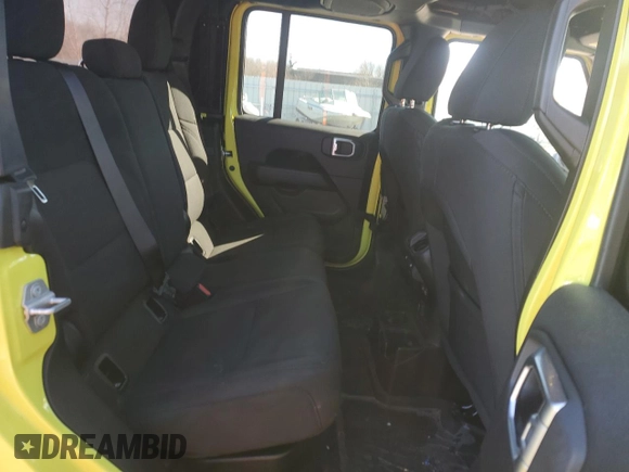 2023 Jeep Gladiator Overland z VIN 1C6HJTFG9PL547578, wystawiony jako Copart lot #47018785 z przebiegiem 36 010 mil mil oraz Szkoda całkowita • Salvage title. Historia ofert i sprzedaży dostępna na DreamBid. Obrazek 10.