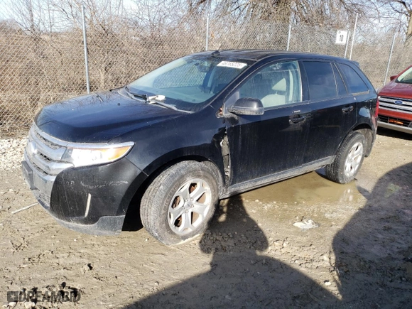 2012 Ford Edge SEL with VIN 2FMDK4JCXCBA93989, listed as a Copart auction lot 46285225 with 145,364 mi miles and Clean Title. Bid and sale history available at carsss.com. Image 1.