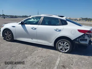 2018 Kia Optima LX with VIN 5XXGT4L33JG193537, listed as a IAAI auction lot 42033237 with 150,944 mi miles. Bid and sale history available at carsss.com. Image 15.