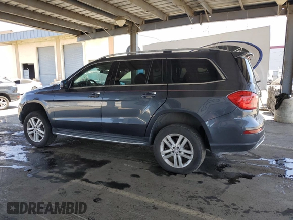 2014 Mercedes-Benz GL 450 with VIN 4JGDF7CE6EA292783, listed as a Copart auction lot 62037575 with 132,475 mi miles and Clean title. Bid and sale history available at DreamBid. Image 2.