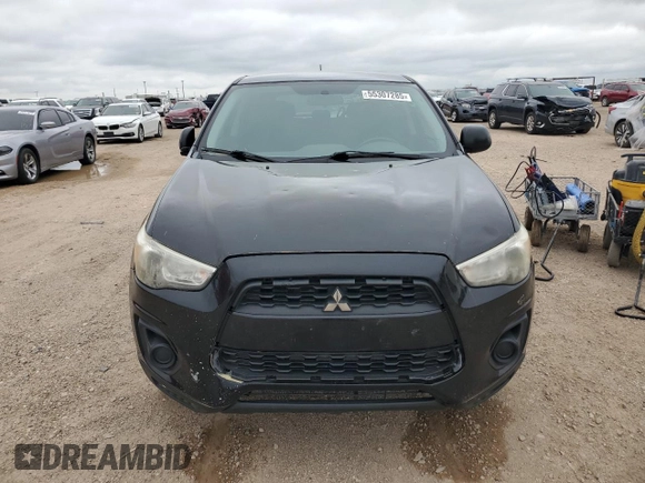 2014 Mitsubishi Outlander Sport ES with VIN 4A4AP3AU7EE005024, listed as a Copart auction lot 55307285 with 127,033 mi miles and Clean Title. Bid and sale history available at carsss.com. Image 5.