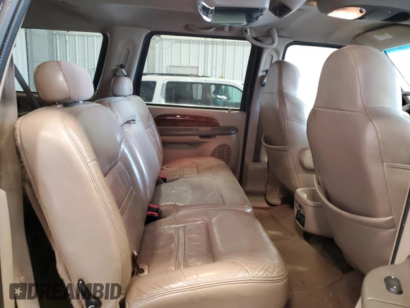 2001 Ford Excursion Limited z VIN 1FMSU43F81EC12990, wystawiony jako Copart lot #56883255 z przebiegiem 299 713 mil mil oraz Tytuł czysty. Historia ofert i sprzedaży dostępna na DreamBid. Obrazek 11.