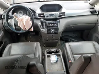 2011 Honda Odyssey EX-L with VIN 5FNRL5H64BB004285, listed as a Copart auction lot 50026215 with Not Provided miles and Salvage Title. Bid and sale history available at carsss.com. Image 8.