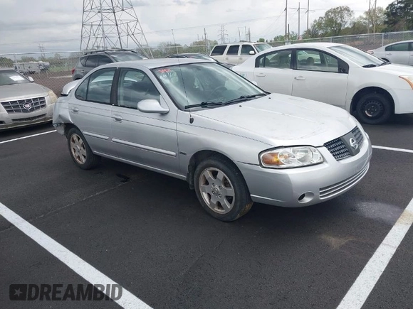 2006 Nissan Sentra S with VIN 3N1CB51D26L523850, listed as a IAAI auction lot 41899821 with 141,694 mi miles and . Bid and sale history available at DreamBid. Image 1.