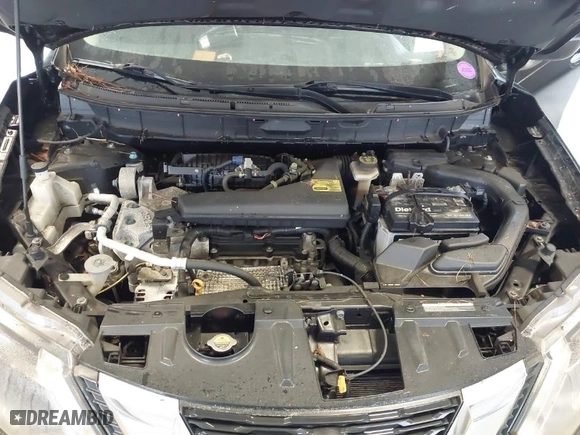 2017 Nissan Rogue S with VIN KNMAT2MTXHP555195, listed as a IAAI auction lot 41655766 with 1 mi miles. Bid and sale history available at carsss.com. Image 10.