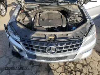 2014 Mercedes-Benz M 350 with VIN 4JGDA5JB6EA286414, listed as a Copart auction lot 45211705 with 165,043 mi miles and Salvage Title. Bid and sale history available at carsss.com. Image 12.
