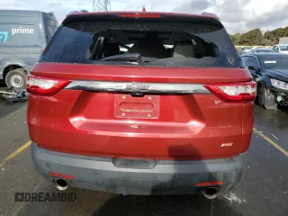 2019 Chevrolet Traverse RS with VIN 1GNEVJKW7KJ226510, listed as a Copart auction lot 80534373 with 108,421 mi miles and Salvage Title. Bid and sale history available at carsss.com. Image 6.
