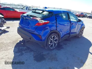 2021 Toyota C-HR LE with VIN JTNKHMBX0M1118192, listed as a IAAI auction lot 41805188 with 67,101 mi miles and . Bid and sale history available at DreamBid. Image 4.