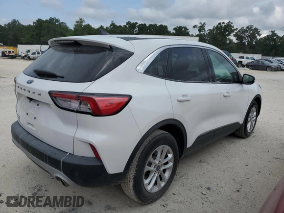 2021 Ford Escape SE z VIN 1FMCU0G69MUA86107, wystawiony jako Copart lot #57448275 z przebiegiem 34 925 mil mil oraz Szkoda całkowita • Salvage title. Historia ofert i sprzedaży dostępna na DreamBid. Obrazek 3.