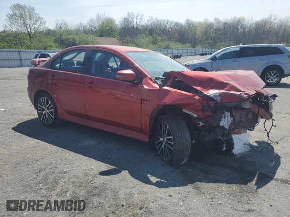 2017 Mitsubishi Lancer ES with VIN JA32V2FW8HU002776, listed as a Copart auction lot 54385355 with 96,620 mi miles and Salvage Title. Bid and sale history available at carsss.com. Image 4.