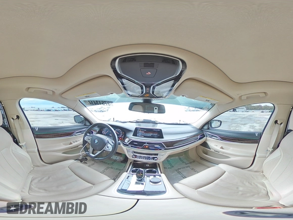 2016 BMW 7 Series 740i with VIN WBA7E2C50GG546752, listed as a Copart auction lot 37513414 with 88,813 mi miles. Bid and sale history available at carsss.com. Image 13.
