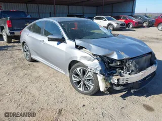 2018 Honda Civic Sedan EX-T with VIN JHMFC1F35JX016100, listed as a IAAI auction lot 41146710 with NaN miles. Bid and sale history available at carsss.com. Image 1.