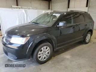 2017 Dodge Journey SE with VIN 3C4PDCABXHT506356, listed as a Copart auction lot 52409805 with 146,782 mi miles and Salvage Title. Bid and sale history available at carsss.com. Image 1.