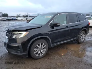 2019 Honda Pilot EX-L with VIN 5FNYF5H58KB036456, listed as a Copart auction lot 44360445 with 82,714 mi miles and Salvage Title. Bid and sale history available at DreamBid. Image 1.