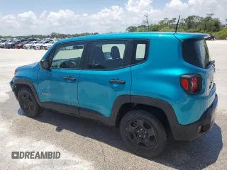 2020 Jeep Renegade Sport with VIN ZACNJAAB3LPL24841, listed as a Copart auction lot 51228995 with 66,967 mi miles and Salvage title. Bid and sale history available at DreamBid. Image 2.