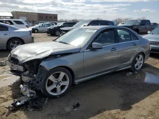 2011 Mercedes-Benz C-Class C 300 Sport with VIN WDDGF8BB6BR173147, listed as a Copart auction lot 48194205 with 240,483 mi miles and Salvage Title. Bid and sale history available at carsss.com. Image 1.