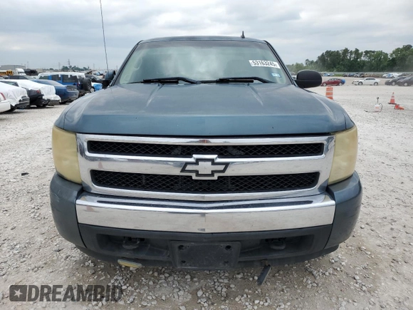 2008 Chevrolet Silverado 1500 1LT with VIN 1GCEC19JX8Z324501, listed as a Copart auction lot 53163245 with 275,401 mi miles and Salvage Title. Bid and sale history available at DreamBid. Image 5.