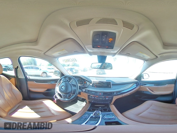 2016 BMW X6 sDrive35i with VIN 5UXKU0C55G0F92740, listed as a Copart auction lot 65639533 with 84,708 mi miles. Bid and sale history available at carsss.com. Image 14.