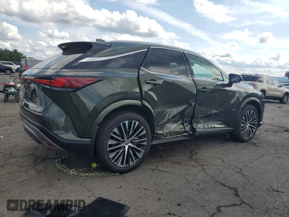 2023 Lexus RX with VIN 2T2BBMCA2PC017232, listed as a Copart auction lot 64360414 with 6,472 mi miles and Salvage Title. Bid and sale history available at carsss.com. Image 3.