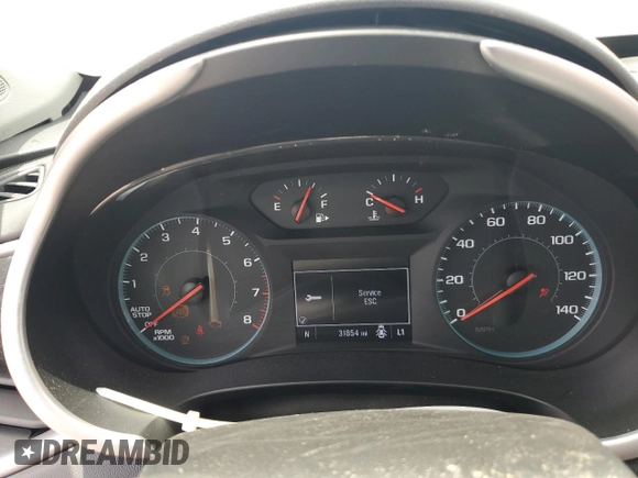 2024 Chevrolet Malibu LT with VIN 1G1ZD5ST7RF143157, listed as a Copart auction lot 55504615 with 31,854 mi miles and Non Repairable. Bid and sale history available at DreamBid. Image 9.
