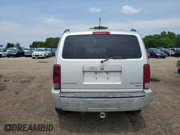 2009 Dodge Nitro SLT with VIN 1D8GU58K09W522094, listed as a Copart auction lot 59765505 with 286,034 mi miles and Salvage title. Bid and sale history available at DreamBid. Image 6.