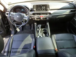 2021 Kia Telluride LX with VIN 5XYP24HC6MG127592, listed as a Copart auction lot 55353825 with 43,115 mi miles and Salvage title. Bid and sale history available at DreamBid. Image 8.