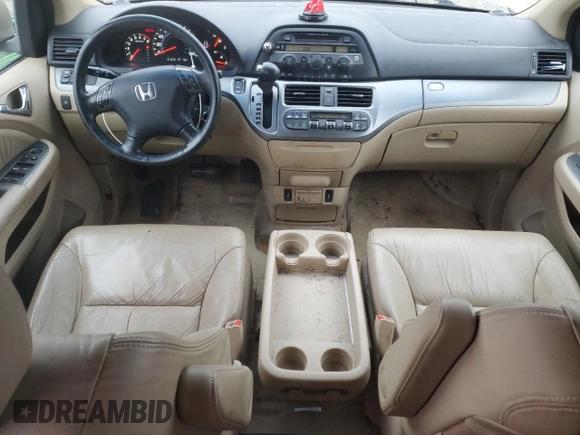 2007 Honda Odyssey EX-L with VIN 5FNRL38657B126262, listed as a Copart auction lot 80701484 with 101,020 mi miles and Non Repairable. Bid and sale history available at DreamBid. Image 8.