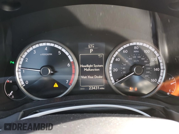 2016 Lexus NX 200t with VIN JTJBARBZ3G2055317, listed as a Copart auction lot 68187232 with 23,431 mi miles. Bid and sale history available at carsss.com. Image 9.