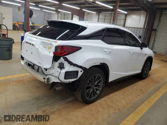 2022 Lexus RX with VIN 2T2YZMDA2NC339368, listed as a Copart auction lot 50353415 with 19,733 mi miles and Salvage Title. Bid and sale history available at carsss.com. Image 3.