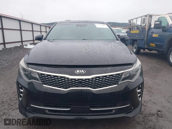 2016 Kia Optima SXL Turbo with VIN 5XXGV4L27GG049824, listed as a IAAI auction lot 41153087 with 93,921 mi miles. Bid and sale history available at carsss.com. Image 11.