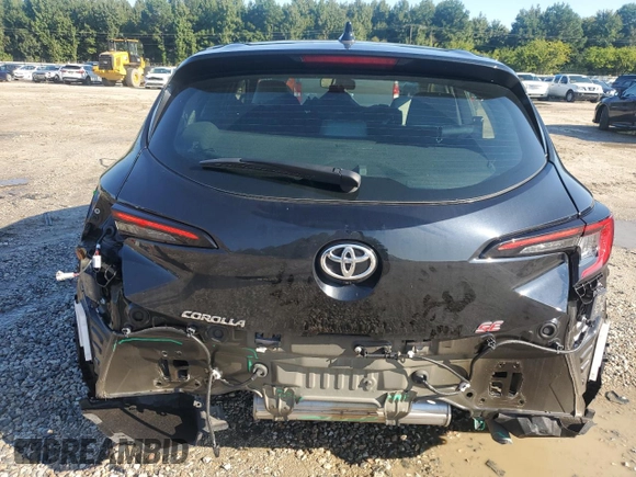 2024 Toyota Corolla Hatchback SE with VIN JTND4MBE8R3219365, listed as a Copart auction lot 72130284 with 17,881 mi miles and Salvage Title. Bid and sale history available at carsss.com. Image 6.