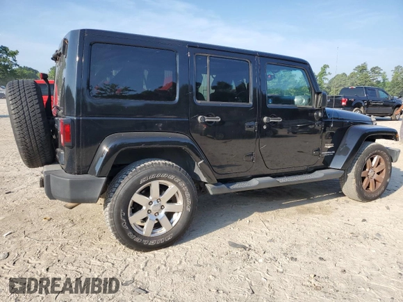2015 Jeep Wrangler Unlimited Sahara with VIN 1C4HJWEGXFL744852, listed as a Copart auction lot 60246145 with 135,496 mi miles and Salvage title. Bid and sale history available at DreamBid. Image 3.