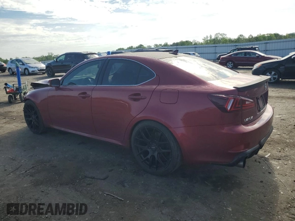 2010 Lexus IS 350 with VIN JTHBE5C23A5024638, listed as a Copart auction lot 55422695 with 175,319 mi miles and Clean Title. Bid and sale history available at DreamBid. Image 2.