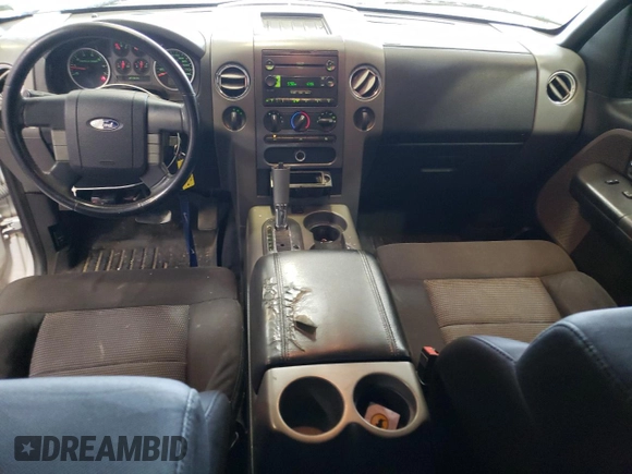 2005 Ford F-150 XLT with VIN 1FTPW14585KD49122, listed as a Copart auction lot 49312163 with 197,995 mi miles and Salvage Title. Bid and sale history available at carsss.com. Image 8.